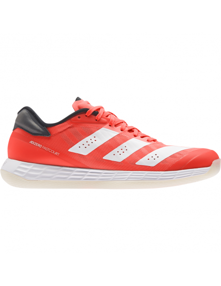 ADIDAS HERREN INDOOR ADIZERO FASTCOURT 2.0 SCHUHE IN ROT 