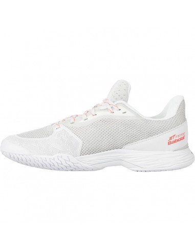 Babolat Women's Jet Tere All Court Tennis Shoes White/Coral 
