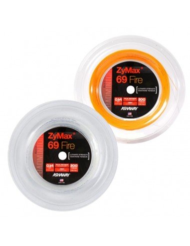 Badmintonsaite Ashaway ZyMax 69 (Spule- 200m) 