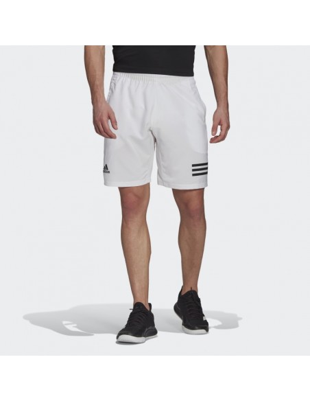 Short Herre Adidas 3 Striber Hvid 