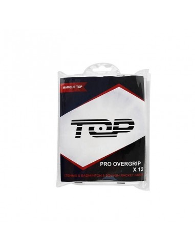 Top Overgrip Blanc /12 voor verbeterde grip en controle 