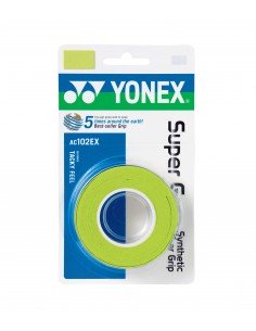 Surgrips Yonex Super Grap AC 102 Green (pakke med 3) 