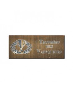 Gold Plaque Engraving 60x20mm 