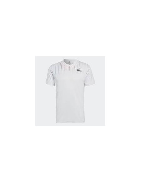 Adidas Melbourne Freelift Printed T-Shirt for Enhanced Performance 
