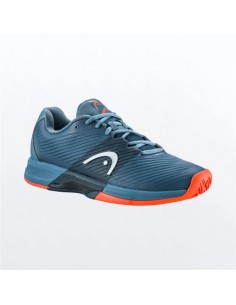 Tennisschoenen Head Junior Revolt Pro 4.0 Blauw Oranje 2022 