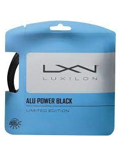 Luxilon Alu Power Black 125 Tennissnøre (12,2 m) 