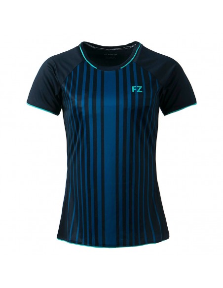 Tee-Shirt Forza Femme Seco Blå til Tennis 