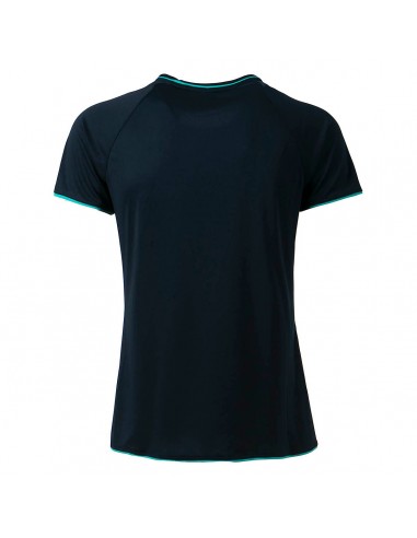 Tee-Shirt Forza Femme Seco Blå til Tennis 