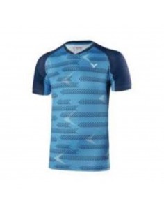 Camiseta Victor International 6639 Hombre Azul 