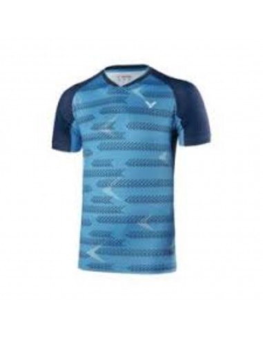 Camiseta Victor International 6639 Hombre Azul 