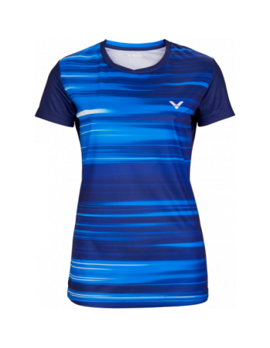Tee-Shirt Victor T-04100 B Femme Bleu til Tennis 