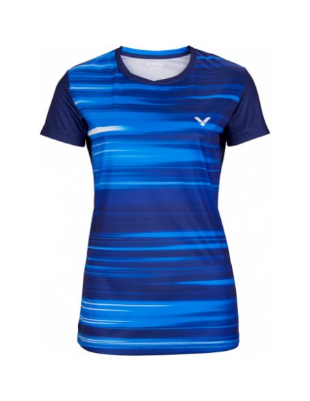 Tee-Shirt Victor T-04100 B Femme Bleu til Tennis 