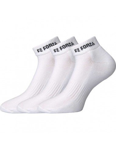 Forza Comfort Short White Socks (x3) 