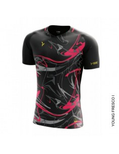T-shirt Young Fresco 1 Crew Neck (Sort) 