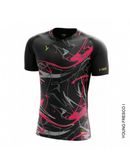 T-shirt Young Fresco 1 Crew Neck (Sort) 