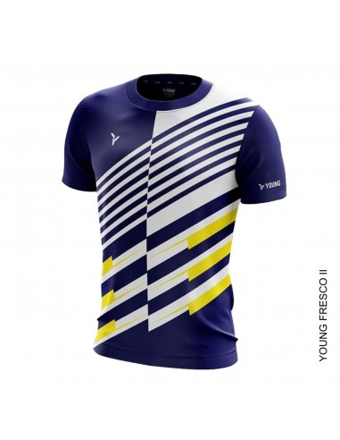 Camiseta Young Fresco 2 Crew Neck Unisex (Azul Marino) 