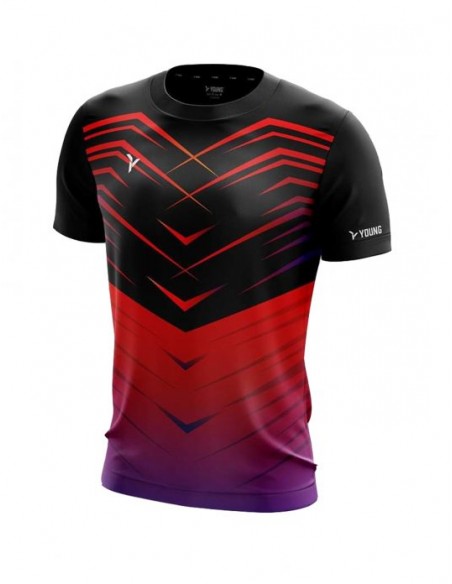 Young Fresco 3 Crew Neck T-shirt (Red) 