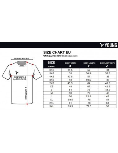 T-shirt Young Lite 1 (Sort) 