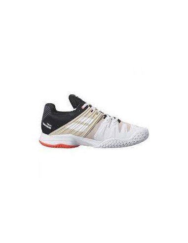 Tennissko Babolat Dame Propulse Fury All Court Sort/Beige 