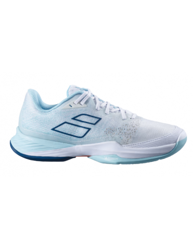 Tennisschuhe Babolat Damen Jet Mach 3 All Court Weiß 