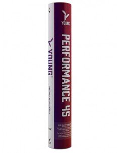 Fjerbolde til badminton Fjer Young Performance 45 