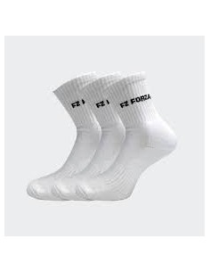 Forza Comfort Longe Hvide Sokker (x3) 