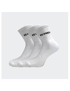 Calcetines Forza Comfort Largos Blancos (x3) 