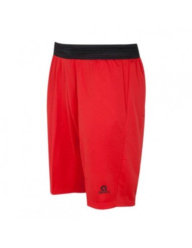 Pantalones cortos Apacs BSH 117-AT para hombre (Rojo) - Ideal para el rendimiento en el tenis 