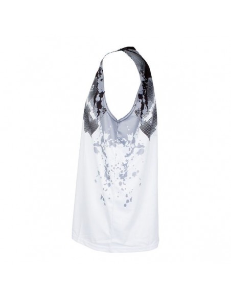 Ærmeløs Apacs SL 22210-AT Herre T-shirt (Hvid) 