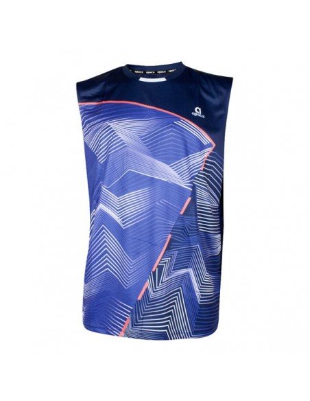 Apacs SL 22211-AT Men's Sleeveless T-Shirt (Navy) 