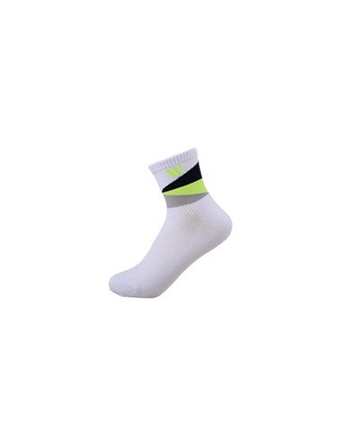 Chaussettes Wish WK-6110 X Unisex (Hvid/Sort/Grøn) 