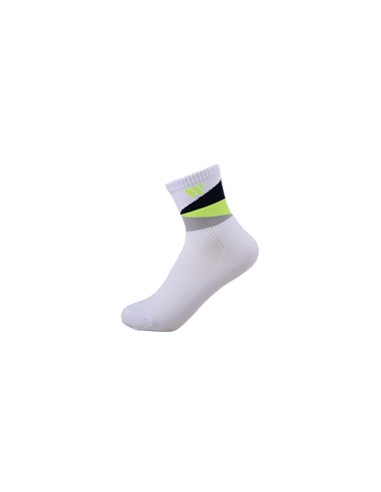 Calcetines Wish WK-6110 X Unisex (Blanco/Negro/Verde) 