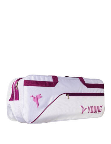 Badminton Tas Young Pro Series Toernooi Wit 
