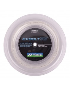 Badminton Streng Rulle 200m - Yonex Exbolt 65 (Hvid) 