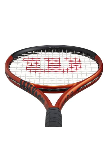 Wilson Burn 100ULS V5.0 Tennis Racket (Orange) 