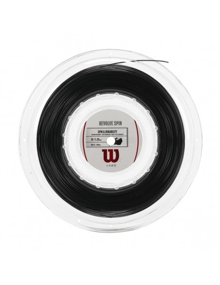 Bobines Cordage Wilson Revolve Spin 17 (Noir) 