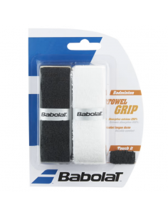 Babolat Handdoek Grip x 2 (Zwart en Wit) 