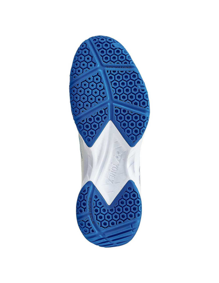 Zapatillas de Bádminton Yonex Power Cushion 37 Junior (Blanco/Azul) 