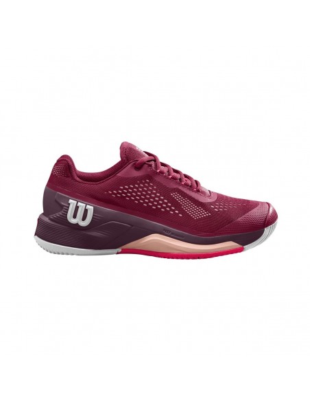 Wilson Rush Pro 4.0 Pro Staff Women's Tennis Shoes (Red) 
