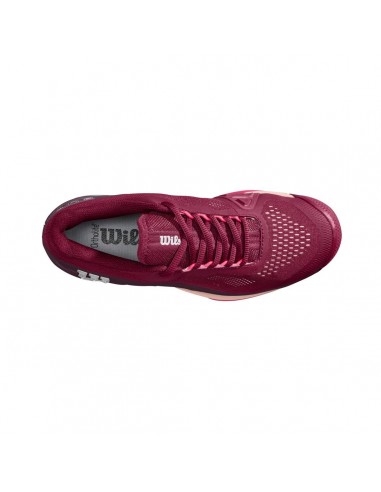 Chaussures Tennis Wilson Rush Pro 4.0 Pro Staff Femme (Rouge) 