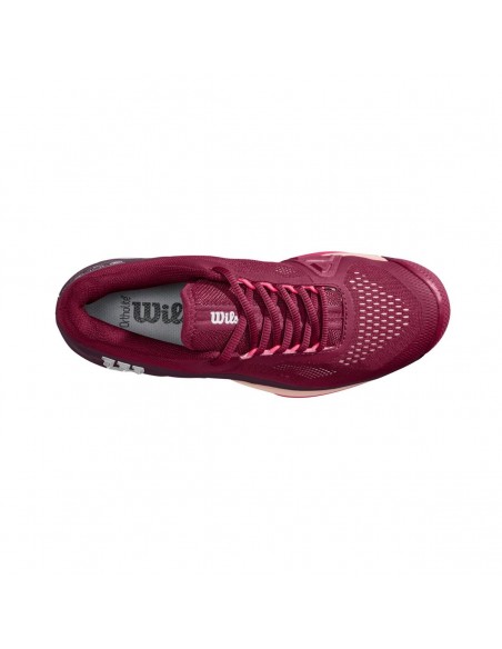 Chaussures Tennis Wilson Rush Pro 4.0 Pro Staff Femme (Rouge) 