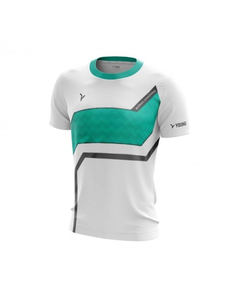 T-Shirt Young Fresco 9 Rundhals Unisex (Weiß) 