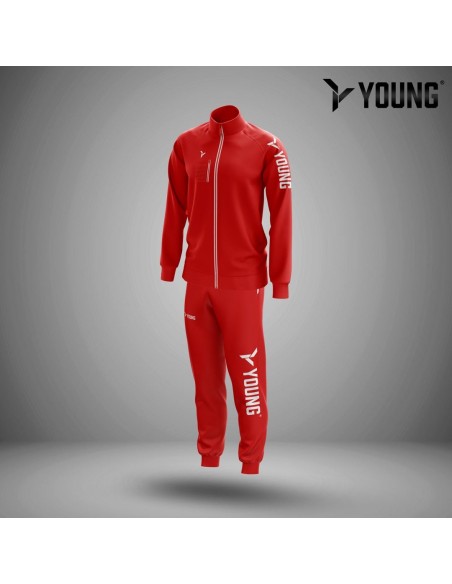Young Tour Tracksuit (Rød) til Tennis 