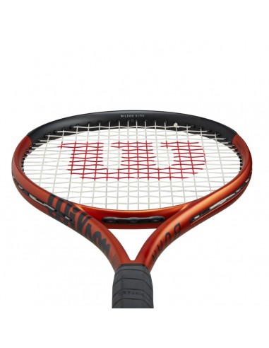 Raqueta de Tenis Wilson Burn 100 V5.0 (Naranja)  Raqueta de Tenis Wilson Burn 100 V5.0 (Naranja)