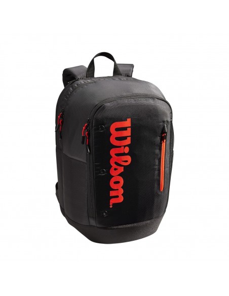 Wilson Tour Rucksack (Schwarz/Rot) 