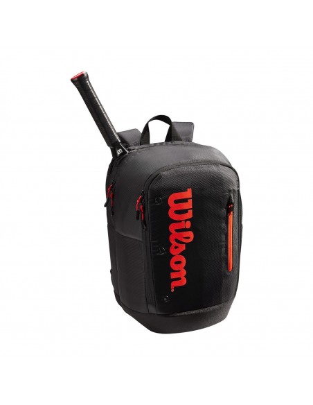 Wilson Tour Rucksack (Schwarz/Rot) 