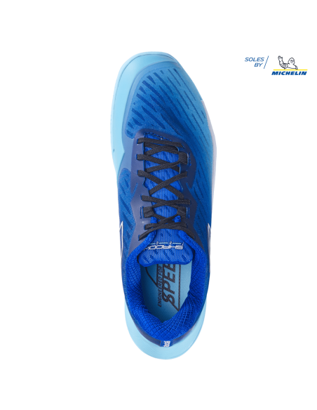 Chaussures de Badminton Babolat Shadow Tour 5 Homme (Ceramic bleu) 