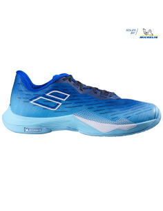 Babolat Shadow Tour 5 Men's Wide Badminton Shoes (Ceramic Blue) 