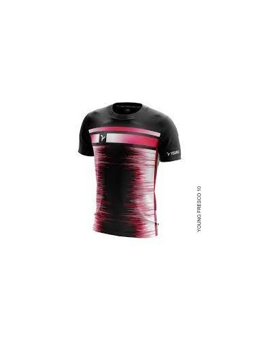 T-shirt Young Fresco 10 Crew Neck (Zwart) 