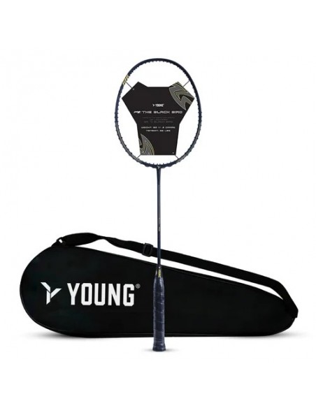 Badmintonschläger Young The Black Bird P11 für explosive Leistung 